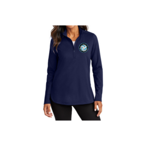 Port Authority Ladies C-FREE Double Knit 1/4-Zip